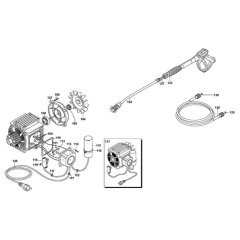 Handle Assembly for DeWalt DXPW003CE