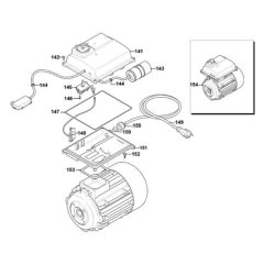 Motor Assembly for DeWalt DXPW004E