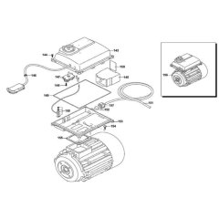 Motor Assembly for DeWalt DXPW005E