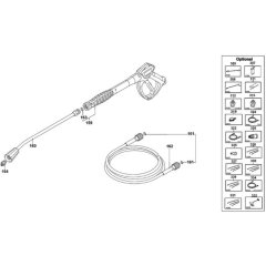 Handle Assembly for DeWalt DXPW010E