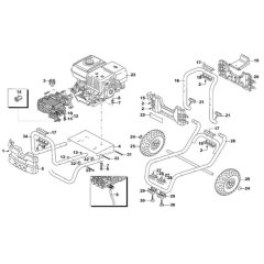 Main Assembly for DeWalt DXPW010E