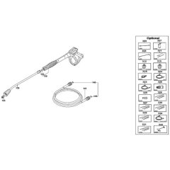 Handle Assembly for DeWalt DXPW011E