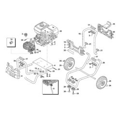 Main Assembly for DeWalt DXPW011E