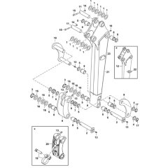 Arm Assembly for BobCat E08