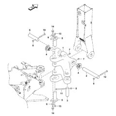 Boom Swing Frame Assembly