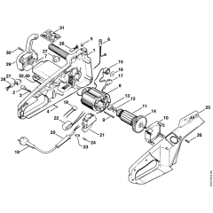 Electric Motor for Stihl Chainsaws