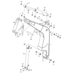 Boom Assembly for BobCat E26