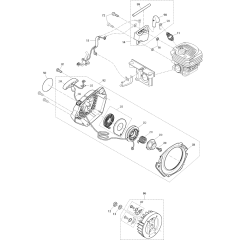 Starter Assembly for Makita EA3500S40b