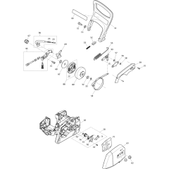 Sprocket & Top Handle Assembly