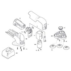 Sander Assembly for Bosch