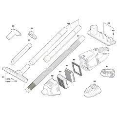 Bosch EasyVac 12 Assembly