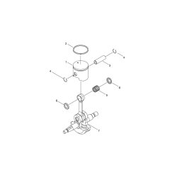Piston & Crankshaft for EB221S