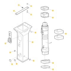 Epiroc EC 60T Breaker Assembly