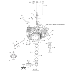 Crankcase for Kohler ECV730