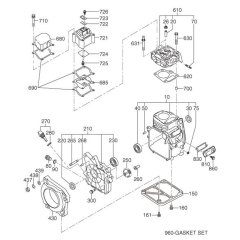 Crankcase Assembly for EH10