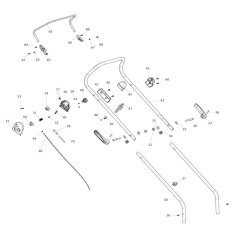 Handle Assembly for Makita ELM3311