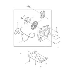 Starter Assembly for Makita EM4340L