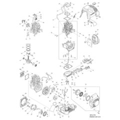 Makita EM4351UH Parts