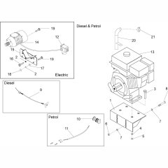 Engine & Drive Kit for Belle Mixer