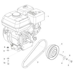 Engine & Drive Kit for Belle PCLX