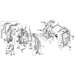 Fan Cover Shroud for Honda EU22i