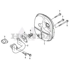Muffler for Honda EU22i