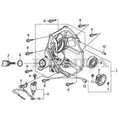 Crankcase Cover for Honda EU22i
