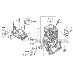 Cylinder Barrel for Honda EU22i