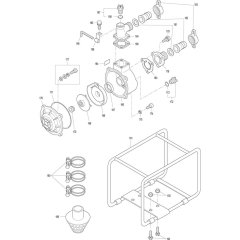 Makita EW2051H Assembly
