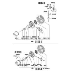 Recoil Starter for EY28 Engine