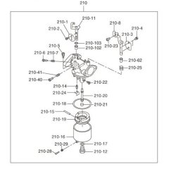 Carburettor Assembly for EY40