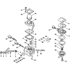 Carburetor C1Q-S88 Assembly