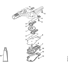 Blade Drive Gear for Stihl