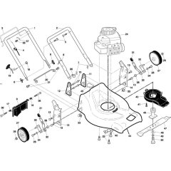 Flymo FL510D Assembly