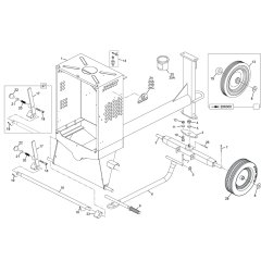 Frame Assembly for Belle Mixers