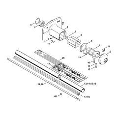 Stihl Clutch Housing & Drive Tube