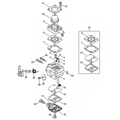 FS230 Carburetor Assembly