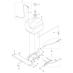 Fuel Tank Assembly for FS3500 G II