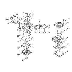 Carburettor Assembly for Stihl