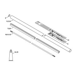 Drive Tube Assembly for Stihl