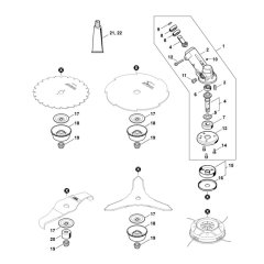 Gearhead Assembly for Stihl FS 361C