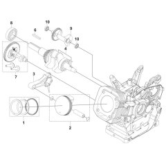 Piston, Crankshaft Assembly