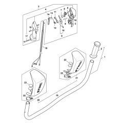 Bike Handle Assembly