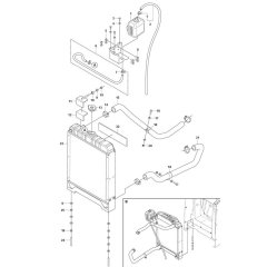 Radiator Assembly for FS4600 G II