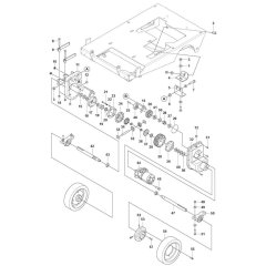 Rear Axle Assembly for FS4600 G II