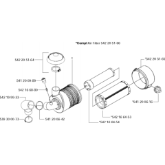 Air Filter Assembly for FS4800