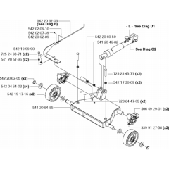 Front Axle & Pivot Assembly