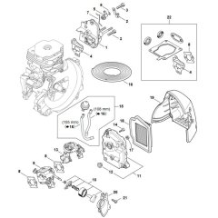 Air Filter for Stihl FS 491C