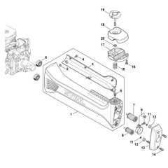 AV System for Stihl FS 491C