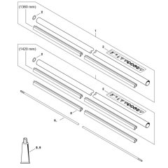 Drive Tube Assembly for Stihl